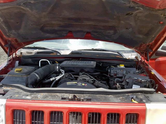 1J8HH48K56C203135 - 2006 JEEP COMMANDER 栗色 照片 7