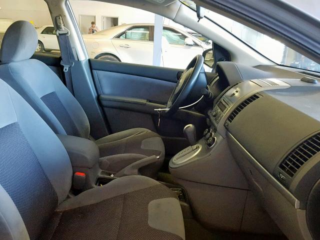 3N1AB61E67L678103 - 2007 NISSAN SENTRA 2.0 SILVER photo 5