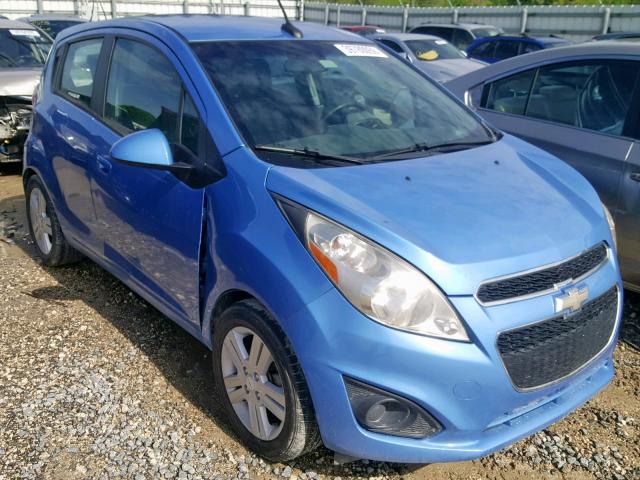 KL8CD6S99DC533591 - 2013 CHEVROLET SPARK 1LT BLUE photo 1