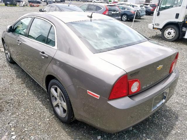1G1ZC5E14BF287798 - 2011 CHEVROLET MALIBU 1LT BROWN photo 3