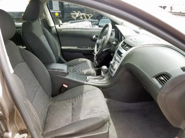 1G1ZC5E14BF287798 - 2011 CHEVROLET MALIBU 1LT BROWN photo 5
