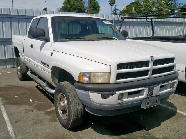 1B7KF23W1WJ178652 - 1998 DODGE RAM 2500 WHITE photo 1