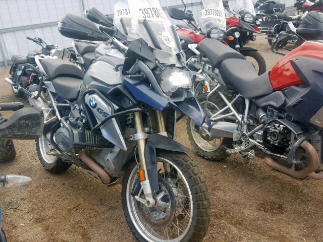 WB10A1101FZ187476 - 2015 BMW R1200 GS BLUE photo 1