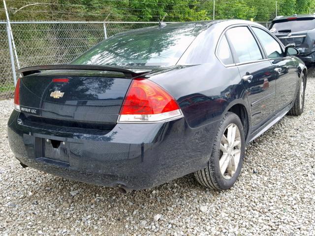 2G1WC5E35C1223315 - 2012 CHEVROLET IMPALA LTZ BLACK photo 4