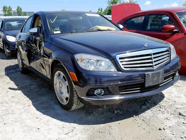 WDDGF85X68F157497 - 2008 MERCEDES-BENZ C 230 4MAT BLUE photo 1