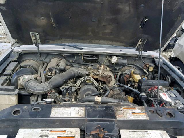 1FTCR10A3PUA70841 - 1993 FORD RANGER GRAY photo 7