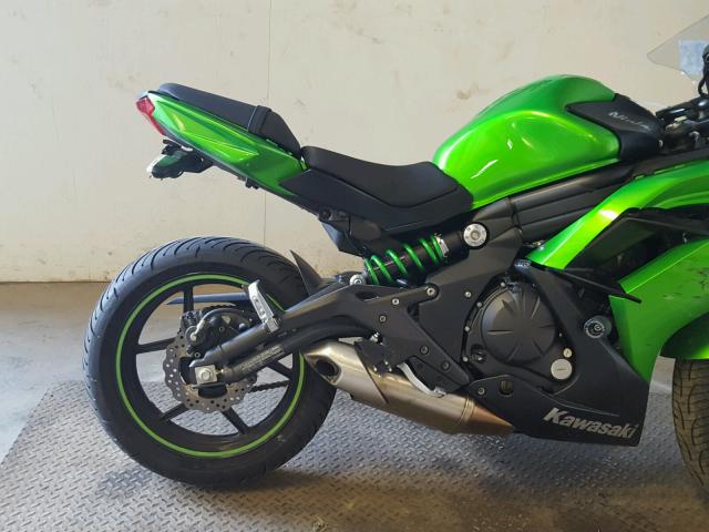 JKAEXEE18FDA19197 - 2015 KAWASAKI EX650 E GREEN photo 6