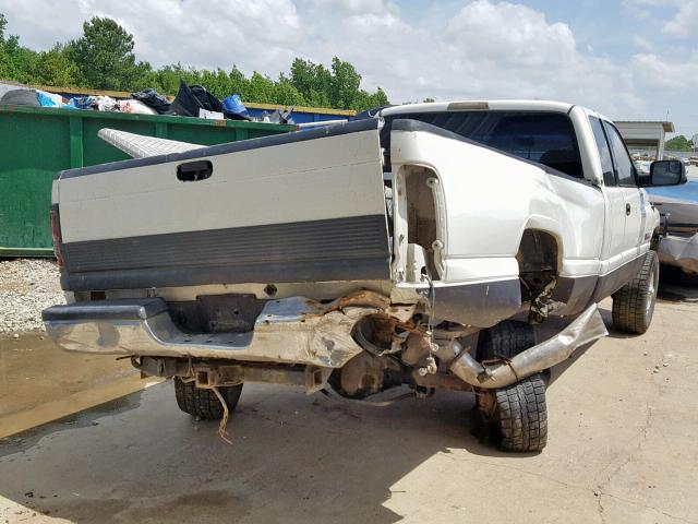 3B7KF23C02M285310 - 2002 DODGE RAM 2500 WHITE photo 4