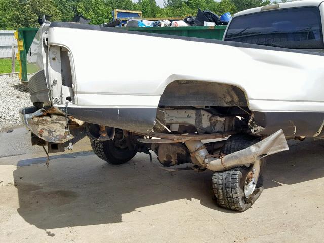 3B7KF23C02M285310 - 2002 DODGE RAM 2500 WHITE photo 9