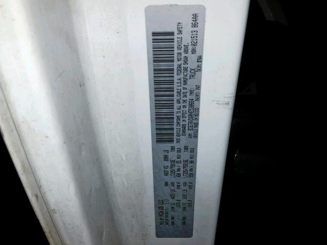 3C6TRVDG0HE530664 - 2017 RAM PROMASTER WHITE photo 10