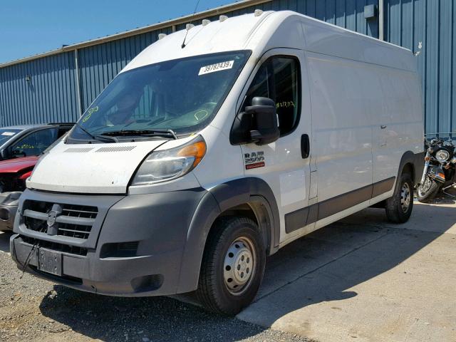 3C6TRVDG0HE530664 - 2017 RAM PROMASTER WHITE photo 2