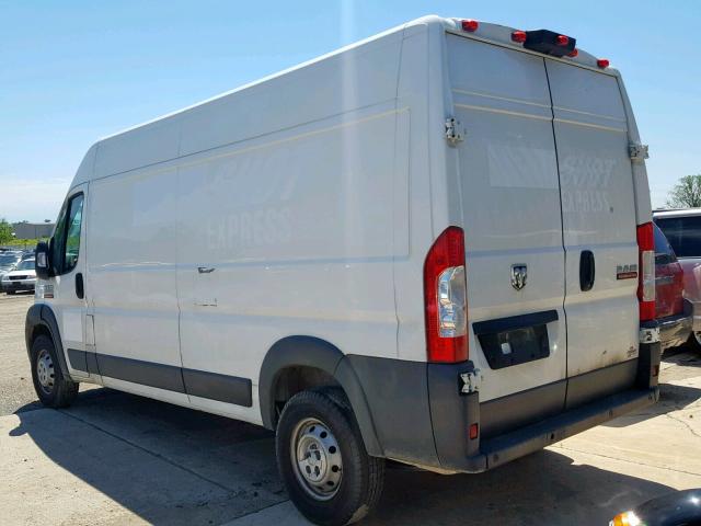 3C6TRVDG0HE530664 - 2017 RAM PROMASTER WHITE photo 3