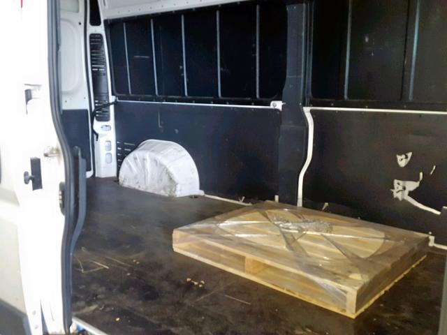 3C6TRVDG0HE530664 - 2017 RAM PROMASTER WHITE photo 6