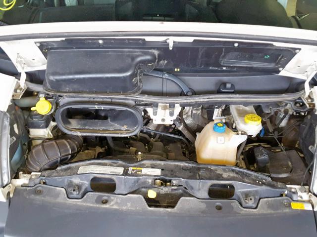 3C6TRVDG0HE530664 - 2017 RAM PROMASTER WHITE photo 7