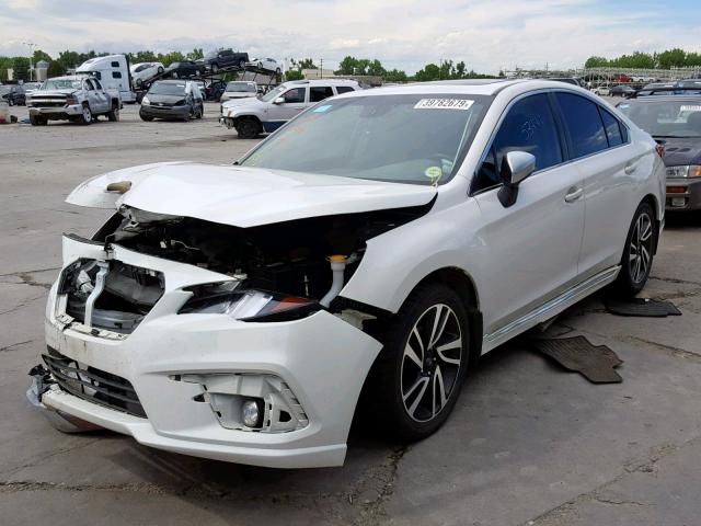 4S3BNAS61J3020873 - 2018 SUBARU LEGACY SPO WHITE photo 2