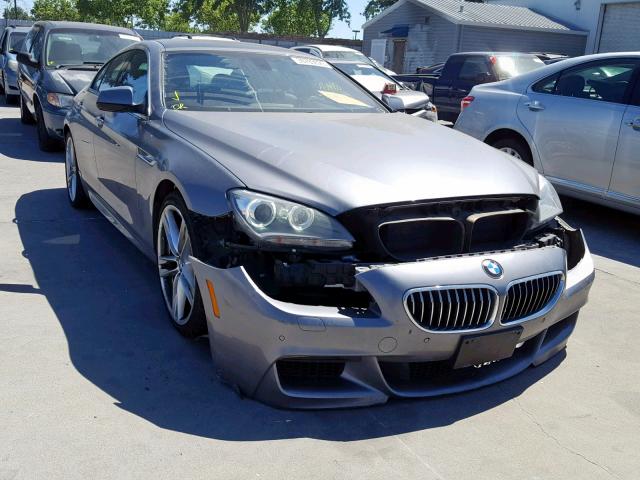 WBA6A0C51DDZ04210 - 2013 BMW 640 I GRAY photo 1