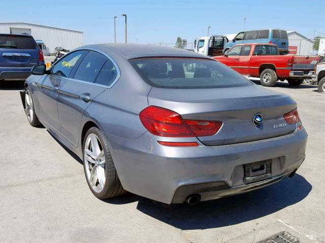 WBA6A0C51DDZ04210 - 2013 BMW 640 I GRAY photo 3