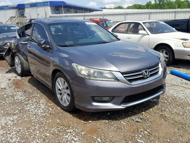 1HGCR2F89DA252617 - 2013 HONDA ACCORD EXL GRAY photo 1