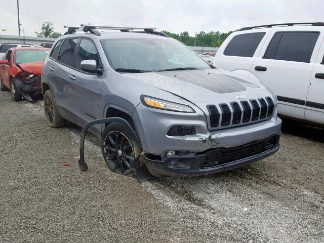 1C4PJLCB2EW295200 - 2014 JEEP CHEROKEE L SILVER photo 1