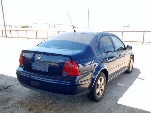 3VWSP69M03M032054 - 2003 VOLKSWAGEN JETTA GLS BLUE photo 4