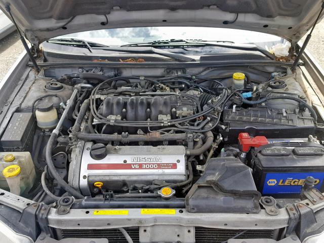 JN1CA31D31T807502 - 2001 NISSAN MAXIMA GXE SILVER photo 7