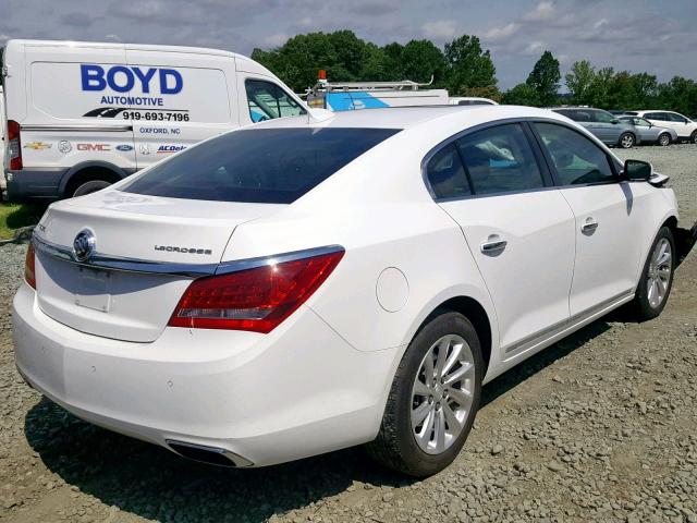 1G4GB5G38GF127233 - 2016 BUICK LACROSSE WHITE photo 4