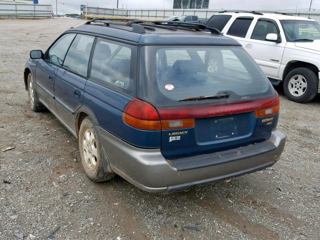 4S3BG6851X7614662 - 1999 SUBARU LEGACY OUT GREEN photo 3