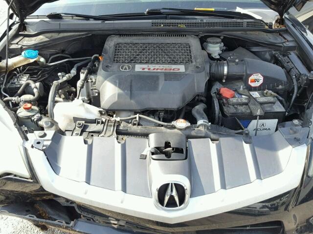 5J8TB18288A018711 - 2008 ACURA RDX BLACK photo 7