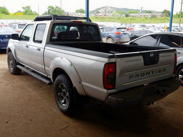 1N6ED29X64C447911 - 2004 NISSAN FRONTIER C GRAY photo 3