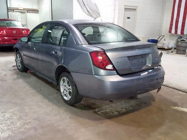 1G8AJ52F35Z165618 - 2005 SATURN ION LEVEL GRAY photo 3