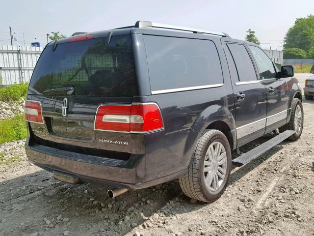 5LMFL28587LJ16562 - 2007 LINCOLN NAVIGATOR BLACK photo 4