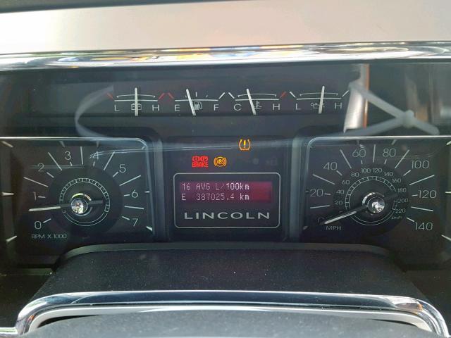 5LMFL28587LJ16562 - 2007 LINCOLN NAVIGATOR BLACK photo 8