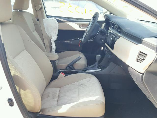 5YFBPRHE4FP345247 - 2015 TOYOTA COROLLA EC 白色 照片 5