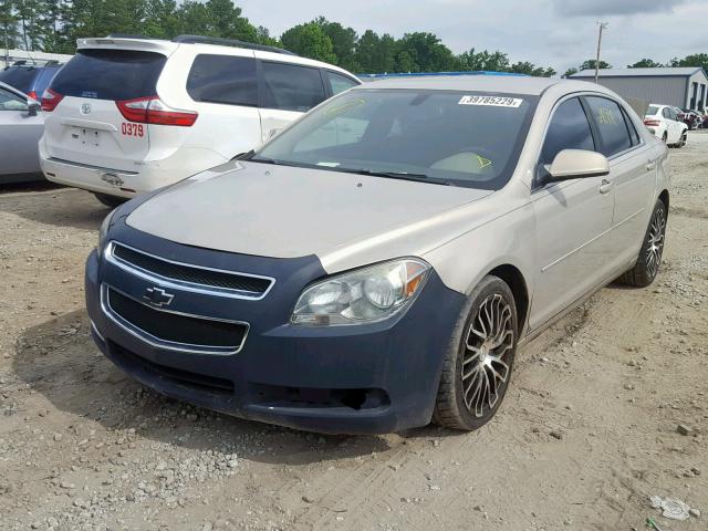 1G1ZH57B79F184358 - 2009 CHEVROLET MALIBU 1LT თაფლისფერი ფოტო 2