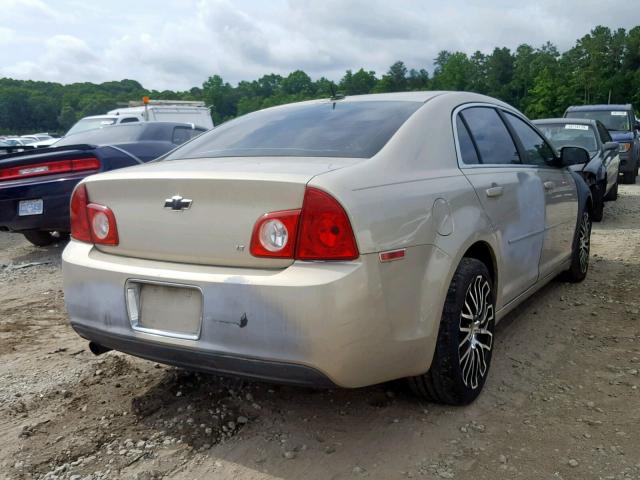 1G1ZH57B79F184358 - 2009 CHEVROLET MALIBU 1LT თაფლისფერი ფოტო 4