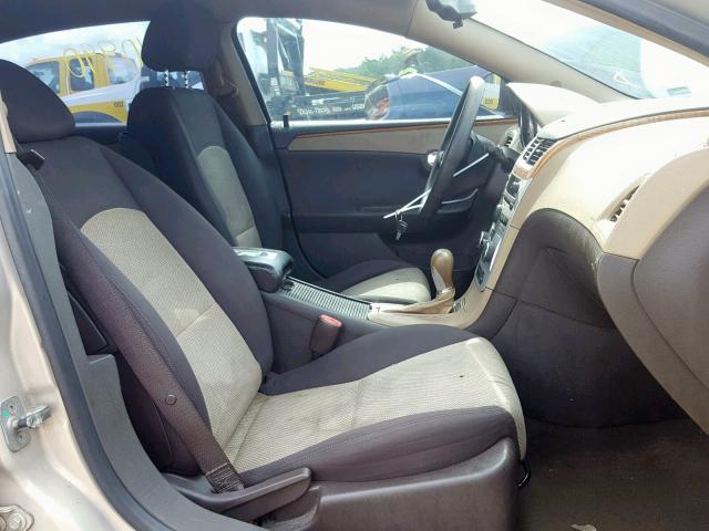 1G1ZH57B79F184358 - 2009 CHEVROLET MALIBU 1LT თაფლისფერი ფოტო 5