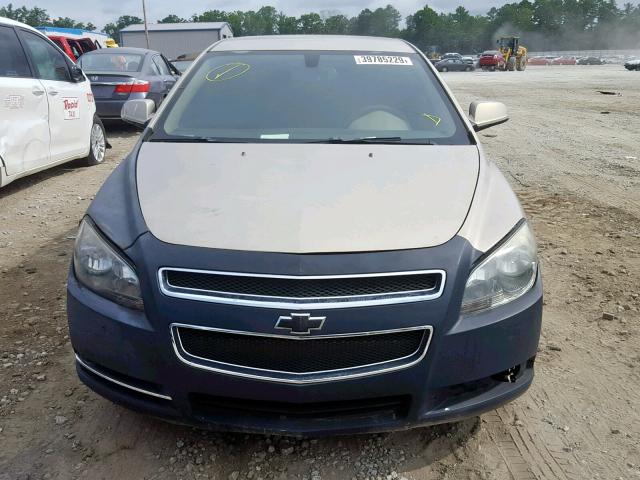 1G1ZH57B79F184358 - 2009 CHEVROLET MALIBU 1LT თაფლისფერი ფოტო 9