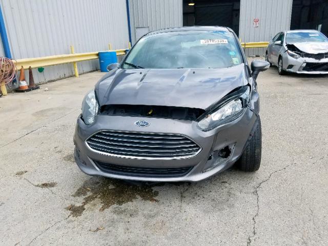 3FADP4BJ8EM156436 - 2014 FORD FIESTA SE GRAY photo 9