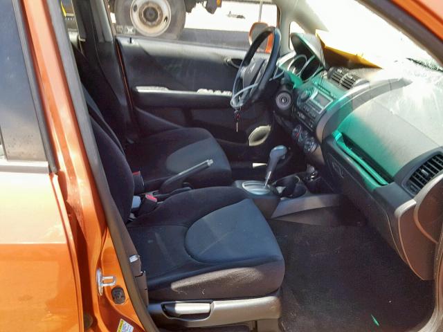 JHMGD38627S017019 - 2007 HONDA FIT S 橙色 照片 5