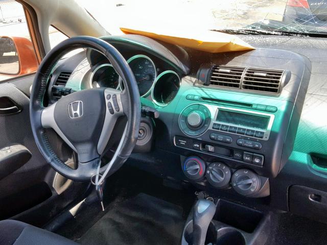 JHMGD38627S017019 - 2007 HONDA FIT S 橙色 照片 9