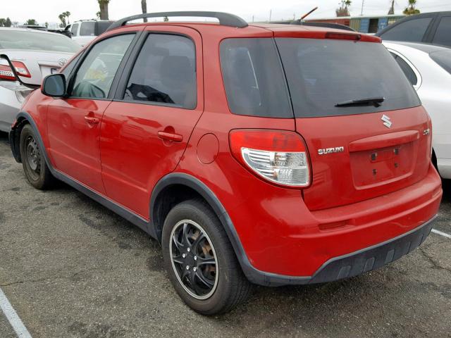 JS2YA5A33A6300965 - 2010 SUZUKI SX4 RED photo 3