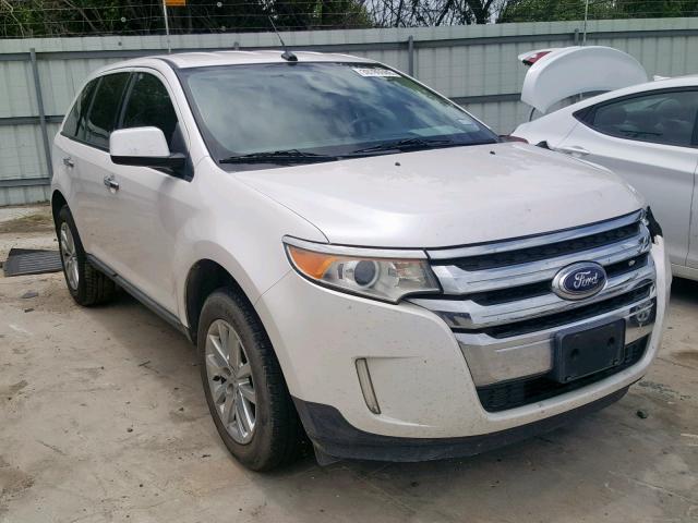 2FMDK3JC4BBA60835 - 2011 FORD EDGE SEL WHITE photo 1