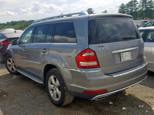 4JGBF7BE4CA777445 - 2012 MERCEDES-BENZ GL 450 4MA SILVER photo 3