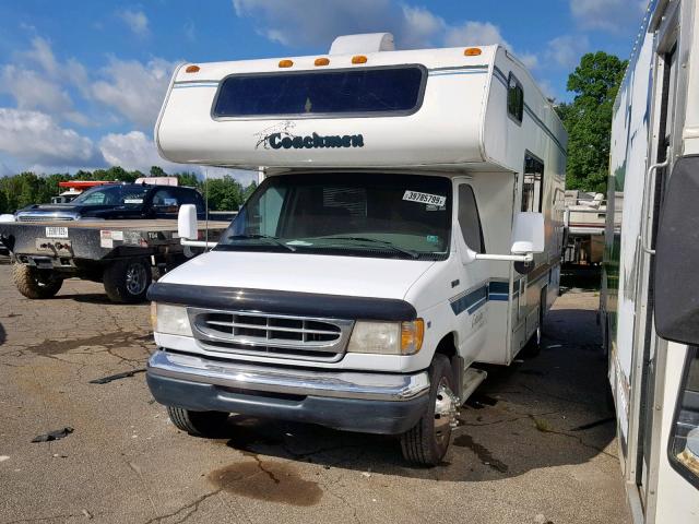 1FDKE30SXVHB08630 - 1997 CCHM MOTORHOME WHITE photo 2