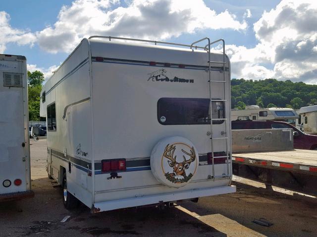 1FDKE30SXVHB08630 - 1997 CCHM MOTORHOME WHITE photo 3