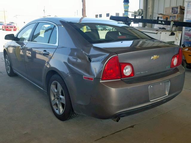 1G1ZC5E03AF277818 - 2010 CHEVROLET MALIBU 1LT 金色 照片 3