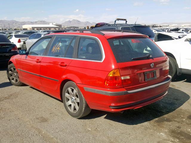 WBAEN33492PC10047 - 2002 BMW 325 IT RED photo 3