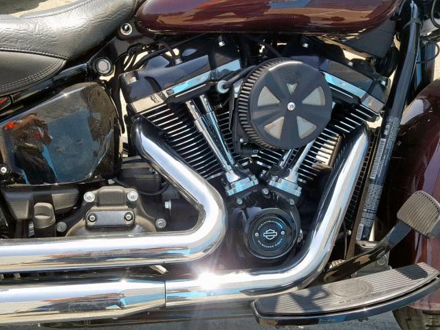 1HD1YAJ35JC040195 - 2018 HARLEY-DAVIDSON FLHC HERIT MAROON photo 7