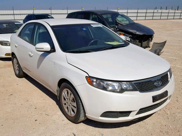 KNAFU4A22B5415846 - 2011 KIA FORTE EX WHITE photo 1