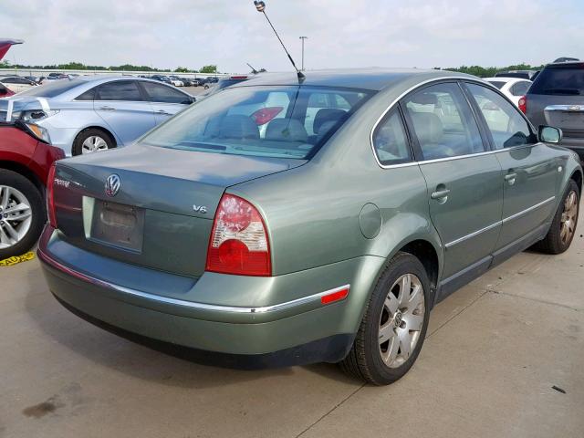 WVWRH63B02P036698 - 2002 VOLKSWAGEN PASSAT GLX 绿色 照片 4
